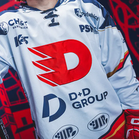 Dres replika 2026/27 bílý HC Dynamo Pardubice